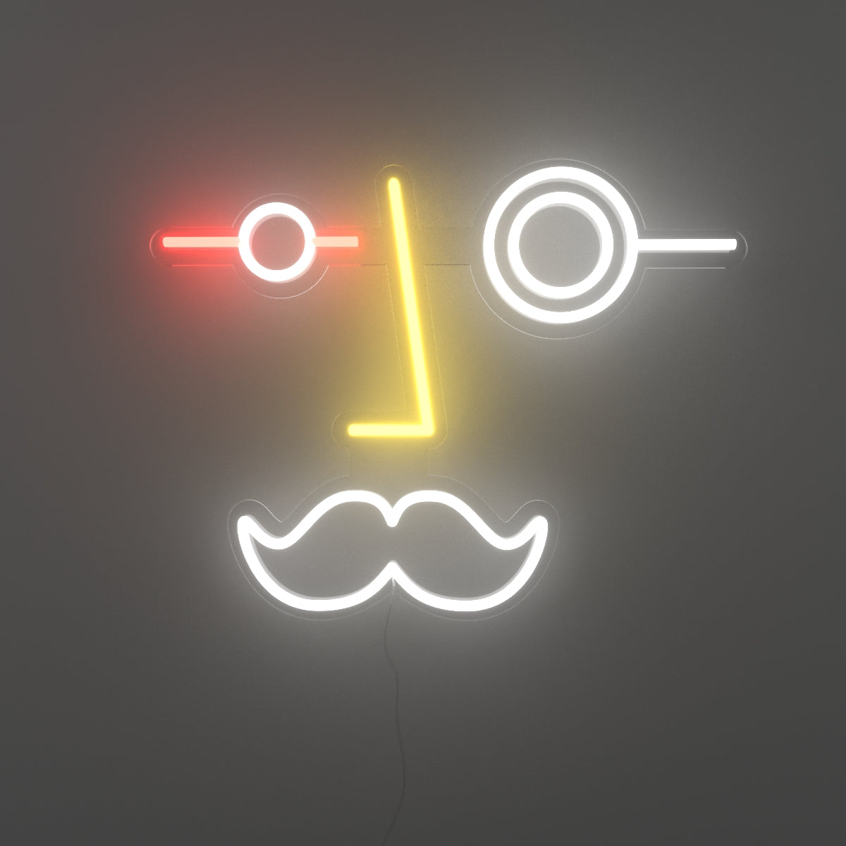 Monsieur by Jonathan Adler, signe en néon LED